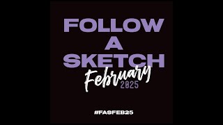 Follow a Sketch February. #FASF25 I wish these nights lasted 4 ever #fortheloveofsketches #scrapbook