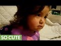 Baby girl gets emotional tears to Andrea Bocelli song