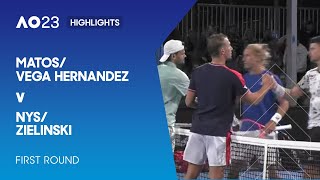 Matos/Vega Hernandez v Nys/Zielinski Highlights | Australian Open 2023 First Round