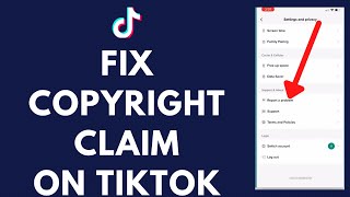How To Fix Copyright Claim On TikTok (WORKING!!)