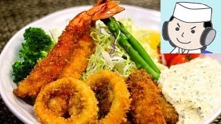 Breaded Assorted Seafood ♪　ミックスフライ♪