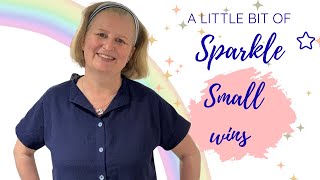 A Little Bit of Sparkle | Small Wins, Sewing & A Proper Catch-Up ☕🧵