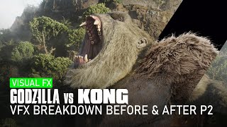 Godzilla vs Kong | VFX Breakdown Before & After | PART 2