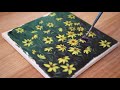 🌼wildflower painting step by step acrylic painting 157