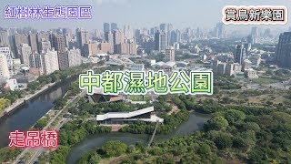 高雄 | 中都濕地公園 | 賞鳥 走吊橋 紅樹林 | 4K 60P 空拍