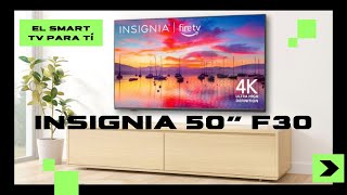 Insignia 50" Clase F30 LED 4K UHD Fire TV: El Smart TV que necesitas!