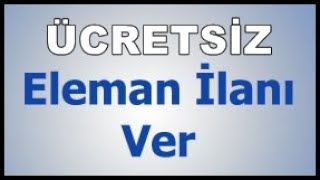 İllere Göre İş İlanları İŞVERENDEN.COM