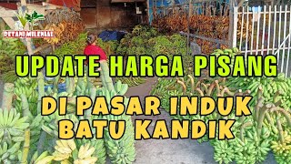 UPDATE HARGA PISANG DI PASAR INDUK BATU KANDIK