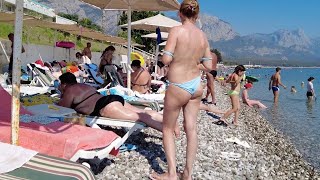 🇹🇷 Sunny Day at KEMER Beach tour Antalya