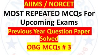 AIIMS/NORCET NURSING OFFICER EXAM 3 June  2023 | aiims Previous years Question paper Solved  | mppeb