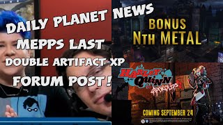 DCUO DLC Launch Date Bonus Nth Drops and Mepps last Double xp Post