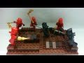 Lego NinjaGo Red x Black Ninja Clan Extermination MOC