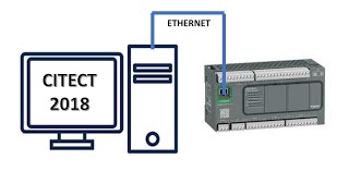 Citect 2018 communication with Schneider TM200 PLC