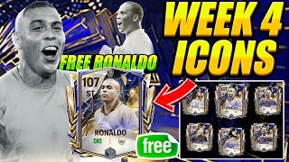 107 R9 ICON WILL BREAK THE GAME! WEEK 4 TOTY ICONS LEAKED! 107 RONALDO NAZARIO! TOTY ICON PLAYERS!