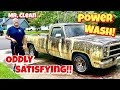 Pressure wash!!! * 1980 Dodge D100 gets a bath! *  Ya filthy animal!