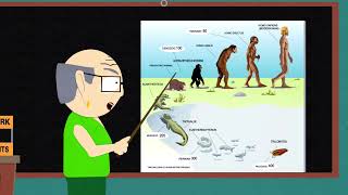 Mrs. Garrison Explains Evolution | South Park