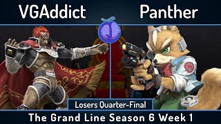 GL S6W1 | VGAddict (Ganondorf) vs Panther (Fox) | Losers Quarters | SSBU Smash Ultimate