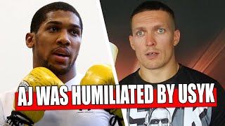 Anthony Joshua WAS HUMILIATED BY Alexander Usyk BEFORE THE FIGHT / Fury - Wilder BEFORE THE FIGHT