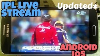How to watch vivo ipl live streaming in HD on android and ios 2017 ! Updated