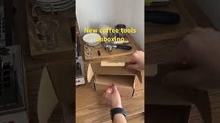 New coffee tools unboxing. #homecafe #normcore #홈카페 #커피