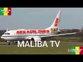 maliba tv trÈs trÈs urgent bonne nouvelle bientÔt le premier vol des avions aes airlines