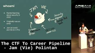 The CTF To Career Pipeline - Jam (Vie) Polintan