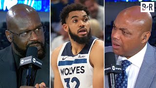 Shaq & Chuck Call Out Karl-Anthony Towns After Wolves Game 3 Loss vs. Mavs | Inside the NBA