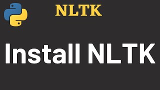 Install NLTK | NLTK | Python