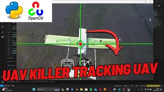 Anti-drone tracking system | Anti-drone Autonomous Drone Object Tracking OpenCV Python