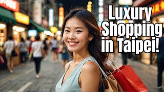 Xinyi Walking Tour: Taipei's Chic Shopping District!