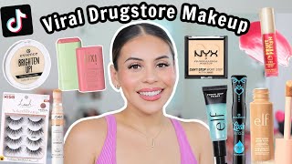 Rating Viral TikTok Drugstore Makeup 😍