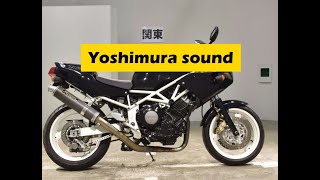 1999 Yamaha TRX 850 start \u0026 Yoshimura exhaust sound