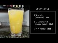 【カクテルレシピ】ボッチ・ボール （boccie ball）作り方