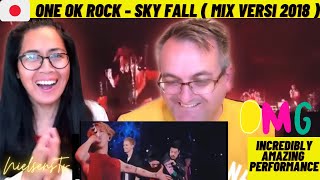 🇩🇰NielsensTv REACTS TO 🇯🇵ONE OK ROCK - Sky Fall ( Mix versi 2018 )- OMG😱👏💕