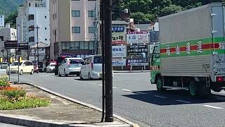 愛媛県警察宇和島警察署地域課パトカー緊急走行