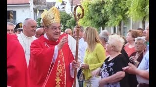 Il cardinale Sepe celebra i 50 anni di sacerdozio nella sua Carinaro (05.06.17)