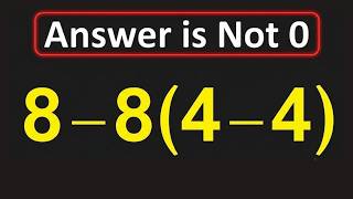 Almost Everyone Gets This Math Problem Wrong!