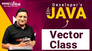 Vector Class | ArrayList vs Vector | Collection Framework | Java for Developers | #Java #Lec106