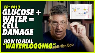 Ep:413 GLUCOSE + WATER = CELL DAMAGE | HOW TO HEAL “WATERLOGGING”