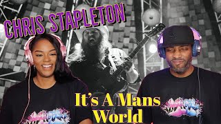 Chris Stapleton "Its A Mans World" {Livestream} Reaction | Asia and BJ