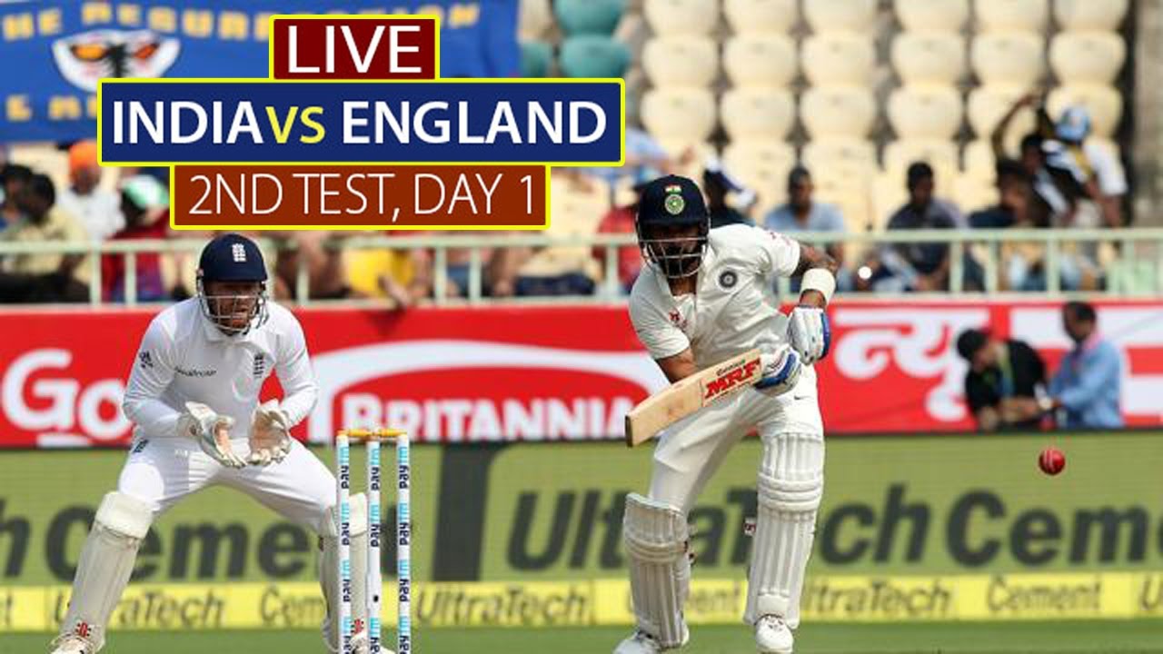 IND Vs ENG, 2nd Test, Day 1, Live Cricket Scores And Updates: Hosts 92/ ...