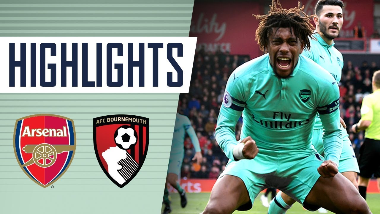 GOALS & HIGHLIGHTS | Arsenal 2-1 Bournemouth | Premier League - YouTube