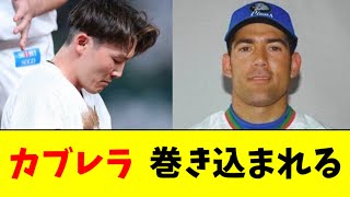 【悲報】カブレラ、なぜか源田の不倫に巻き込まれるｗｗｗ