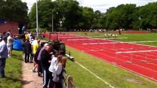 YDL Athletics Southern Division 1 A U15 Boys 80M Hurdles B string