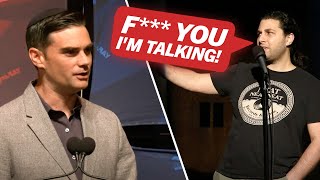 “F*** you, I’m talking!” | Student LOSES IT While Debating Ben Shapiro