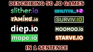 50 .io Games Described in 1 Sentence.