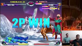 MvC2: NYC Session - Tenderloin vs Romneto pt 5 .:7.13.23:. [Player Cam]