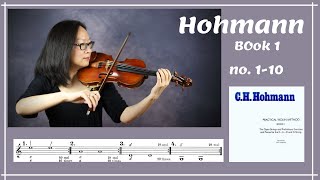 [Homann Violin Method] n. 1-10 | 호만 바이올린 교본 1권 1-10번