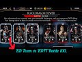 Black Dragon Tremor Fatal Tower Bosses Battle 100 Fight+ reward Mortal Kombat Mobile