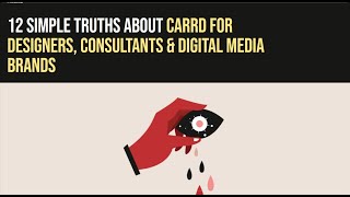 12 Simple Truths About CARRD for Web Designers, Consultants & Digital Media Brands